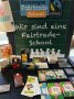 Infostand zum Thema Fair Trade