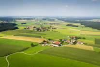Panorama Felder und Dörfer © magann - Fotolia.com